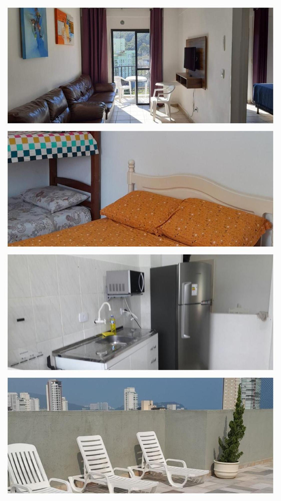 Biwa Condominio Cm Piscina, 1Garagem, Wi-Fi 300 Mega, Central De Vigilancia Remota , Centro Do Guaruja Proximo A Praia E Comercio, Horarios Check-In E Check-Out Flexiveis Экстерьер фото